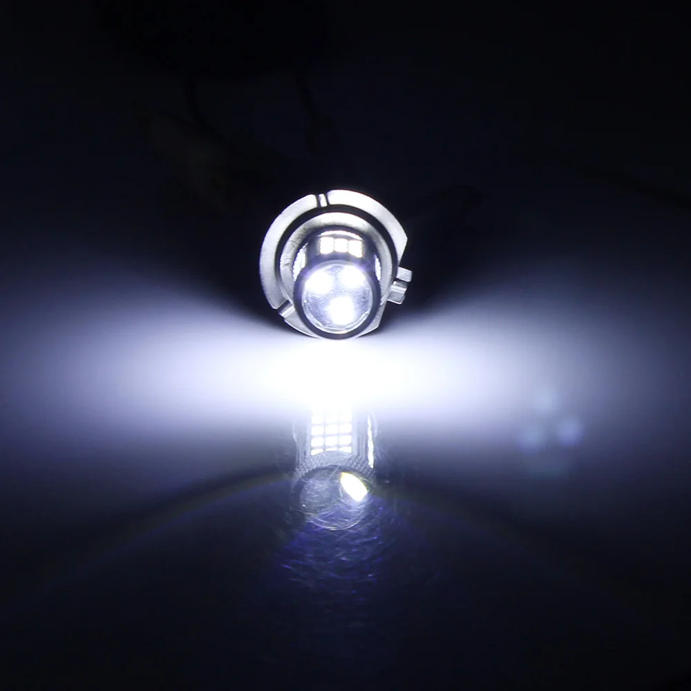 

Car Light High Power Super Bright LED Auto Accessries Light Source H7 63-LED DRL Fog Lamps Daytime Running Light Car Styling