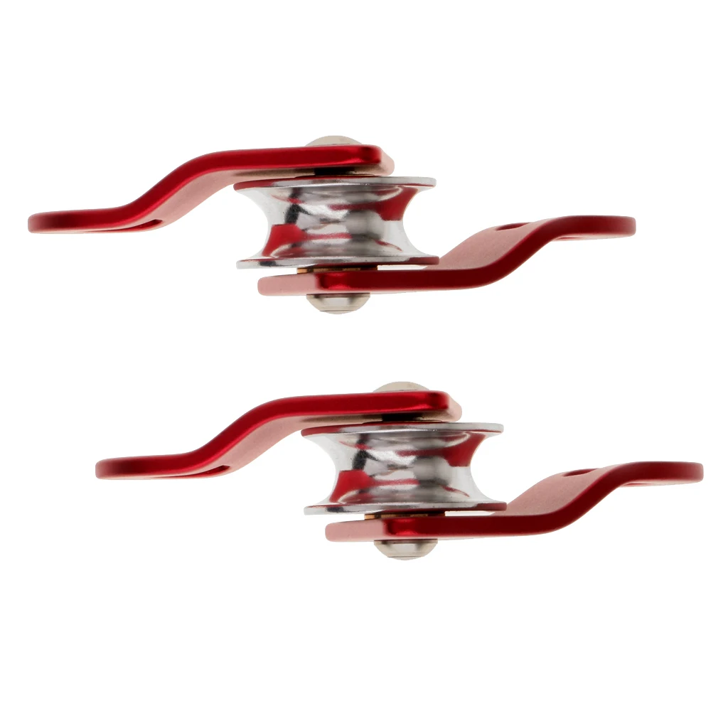 

2x 20KN Универсальный мобильный шкив горные деревья скалолазание Arborist