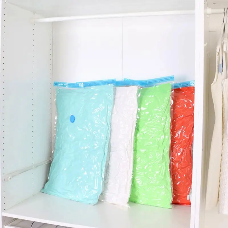 

20pc Various Size Space Saver Bags Storage Bag Vacuum Seal Organizer Transparent Essential Storage Bag For Home Travel HWC