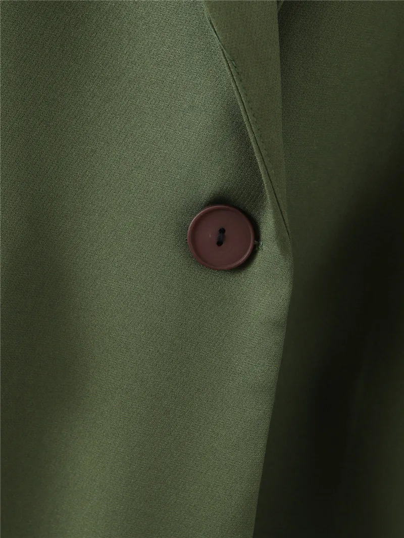 

Women Office Lady Wear Suit Blazer Solid Casual Single Breasted Coat Jacket Long Sleeve Notched Collar Pockets Blazers