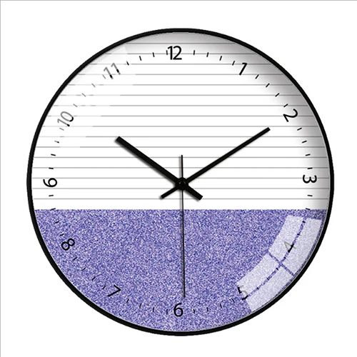 

Золотые настенные часы, современные минималистичные круглые бесшумные кварцевые украшения для гостиной, 12 дюймов