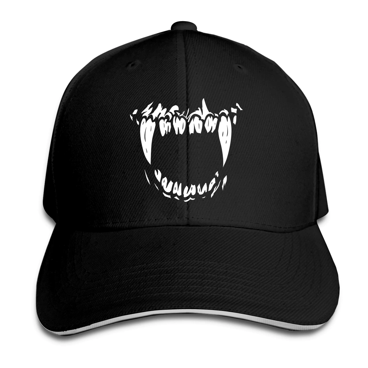 

Teeth Vampire Hat Baseball Cap for Men Women Fashion Adjustable Sun Hat