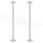 Стальной металлический карданный вал, 2 шт., приводной вал для RC 110, Электрический Himoto E10MT E10MTL Bowie Monster Truck, обновленные детали 31606