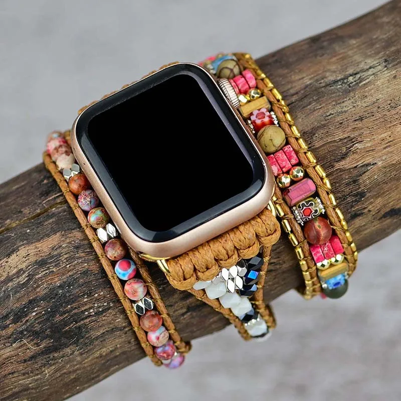 Ремешок металлический для Apple Watch Series 7 41 мм 45 роскошный браслет iwatch band 6 SE 5 4 3 40 44