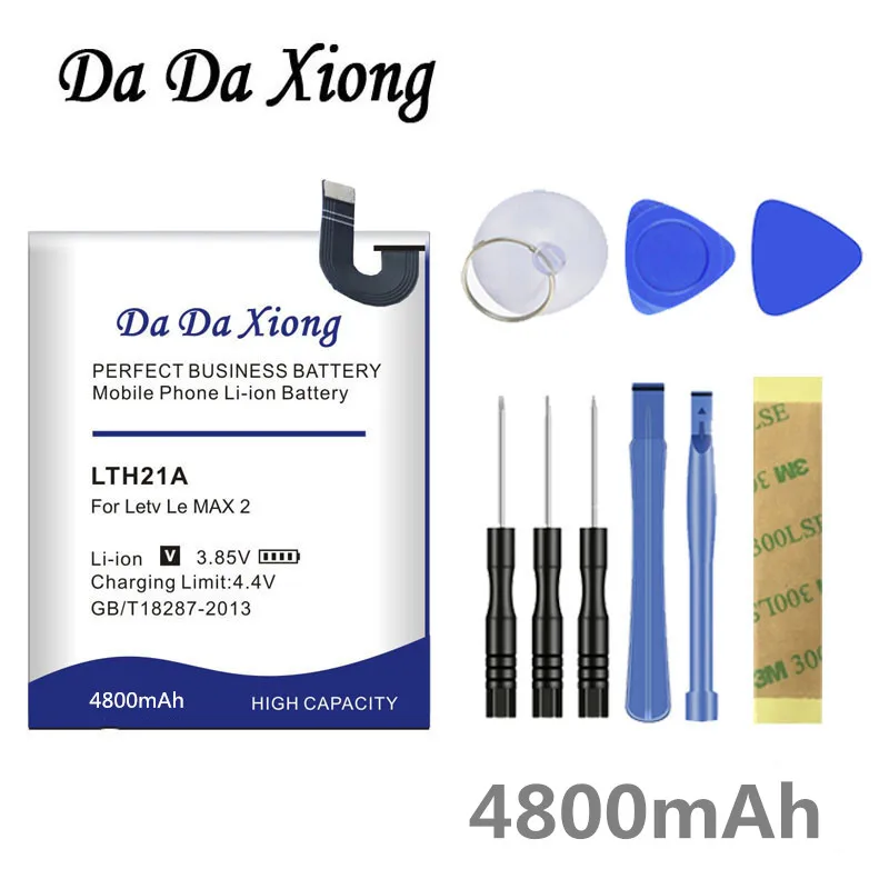 Оригинальный аккумулятор Da Xiong 4800 мАч LTH21A для Letv Le Max 2 X820 Max2 5 7 дюймов X821 LeMax2 X822