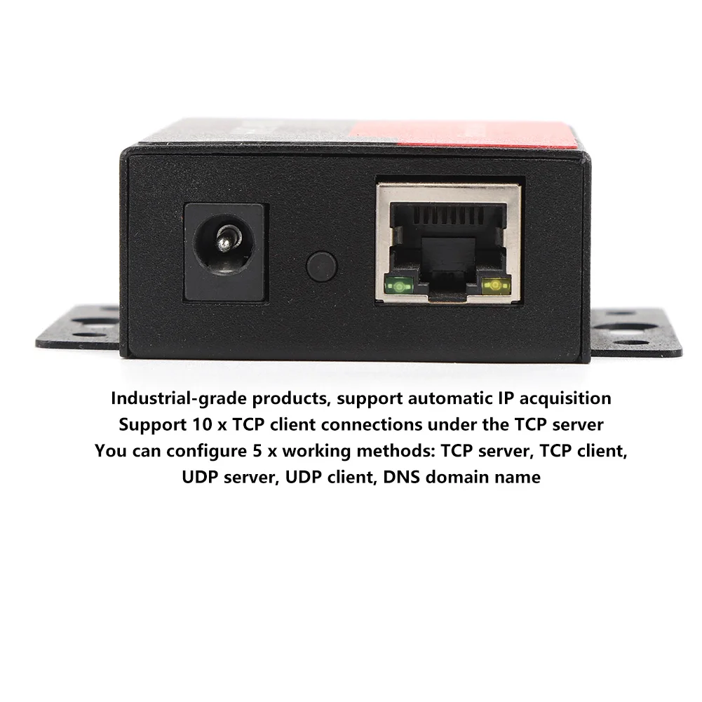 IP триггерный релейный модуль одноканальный Ethernet TCP контроллер DC5V с оболочкой HHC-N10
