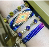 zhongvi rainbow bracelets for women miyuki pulseras mujer moda couple bracelet jewelry accesorios mujer bileklik friendship gift