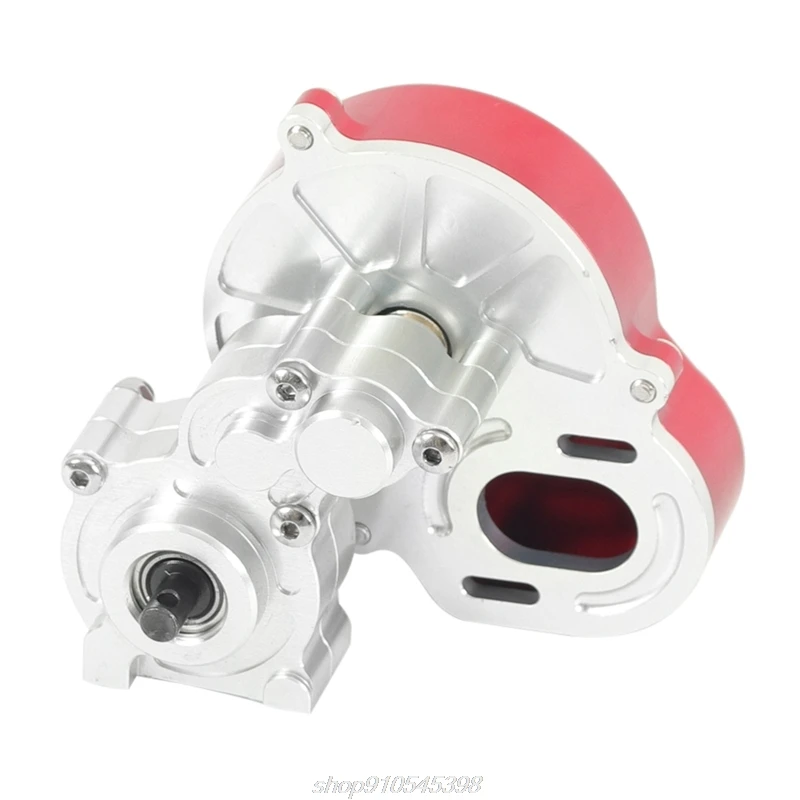 

SCX10 Metal Sealed Transmission Gearbox with Motor Gear Protective Cover for 1/10 RC Rock Crawler Truck Upgrade M16 21 Dropship