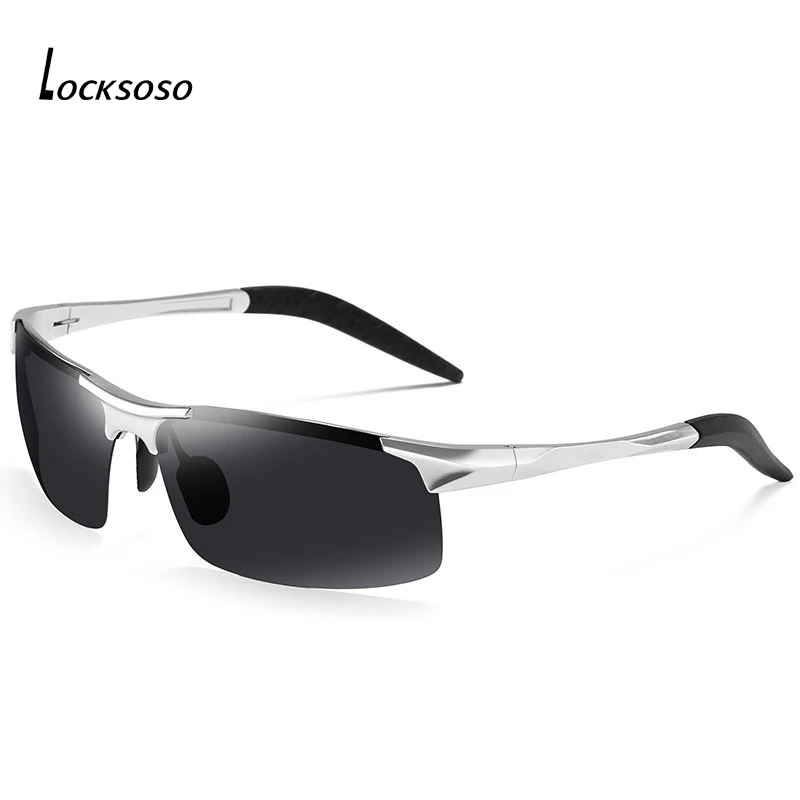 Солнцезащитные очки LOCKSOSO Мужские поляризационные Uv400 винтажные брендовые