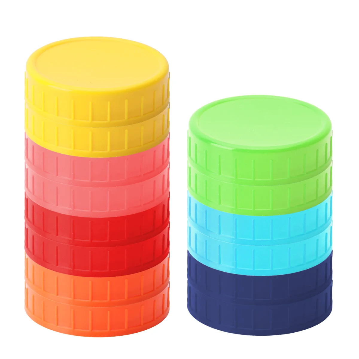 Крышки для банок 70/86 мм экологически чистые пластиковые крышки питьевых