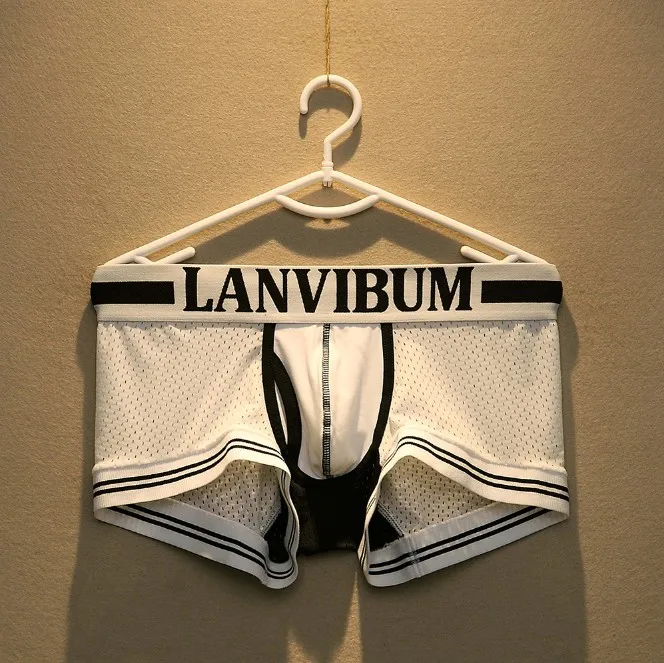 Трусы боксеры мужские сетчатые LA801|Мужские трусы боксеры| |