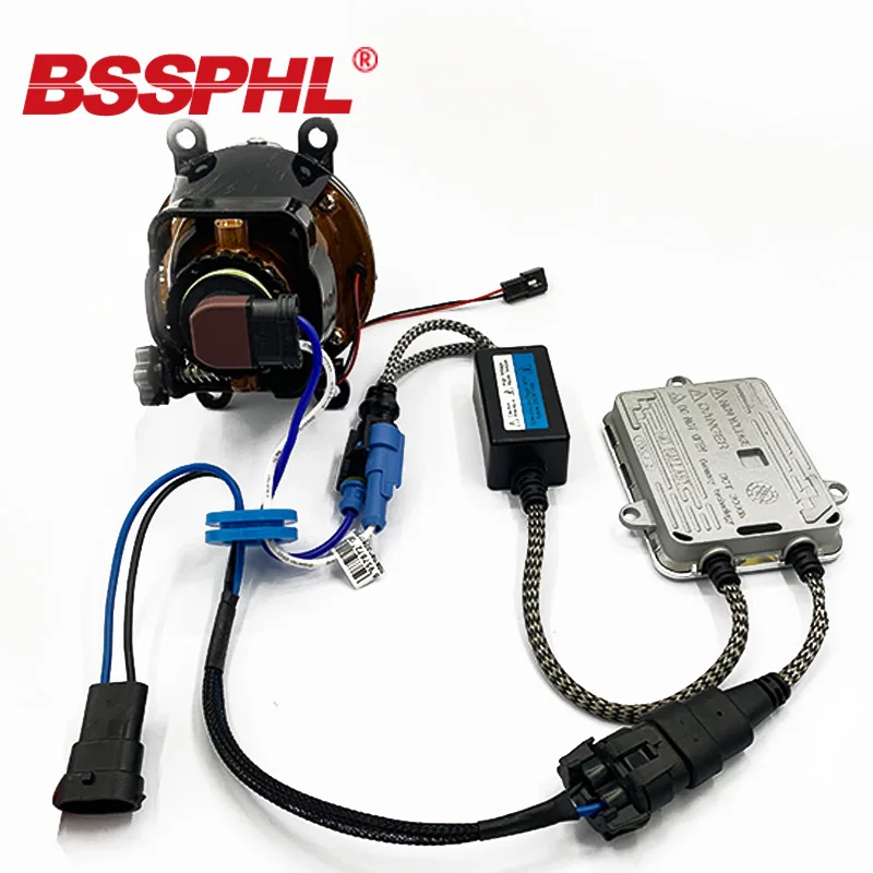 Биксеноновые Противотуманные фары BSSPHL для автомобиля прожекторные линзы лампы