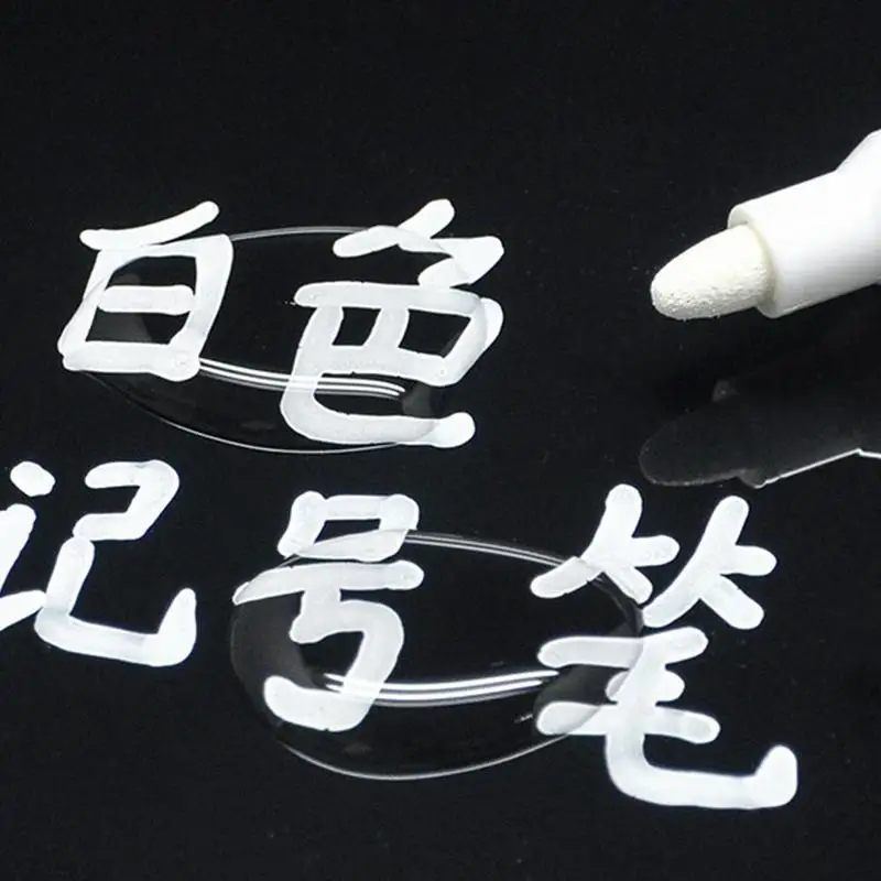 1 шт. белая чернильная маркер масляная доска водостойкие перманентные