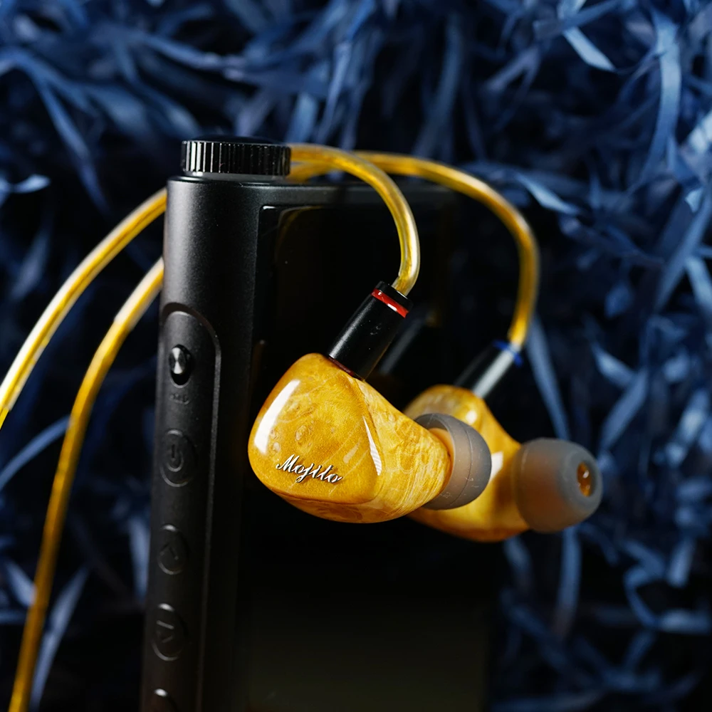 Наушники драйвер QOA Mojito 2 Sonion BA + 4 Knowles 6BA Hi Fi DJ монитор IEM 2Pin Посеребренная Медная