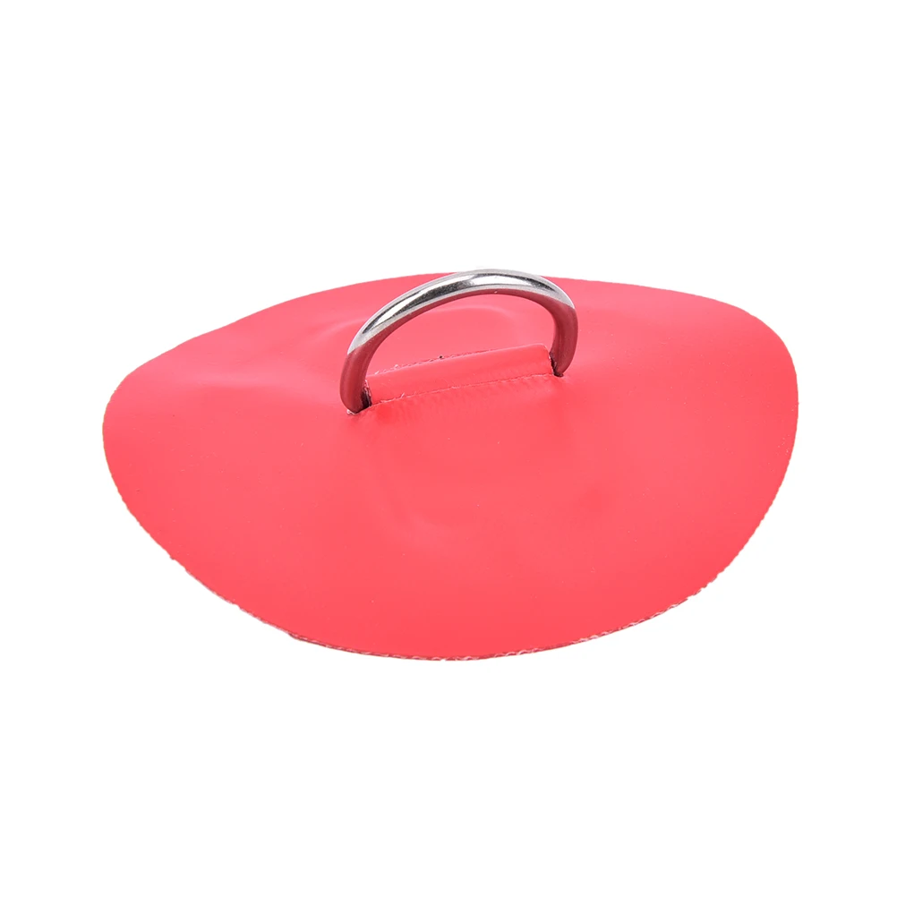 

1Pcs Inflatable Boat Kayak Dinghy Stainless Steel D-RINGS PVC Patch Black 6 inch