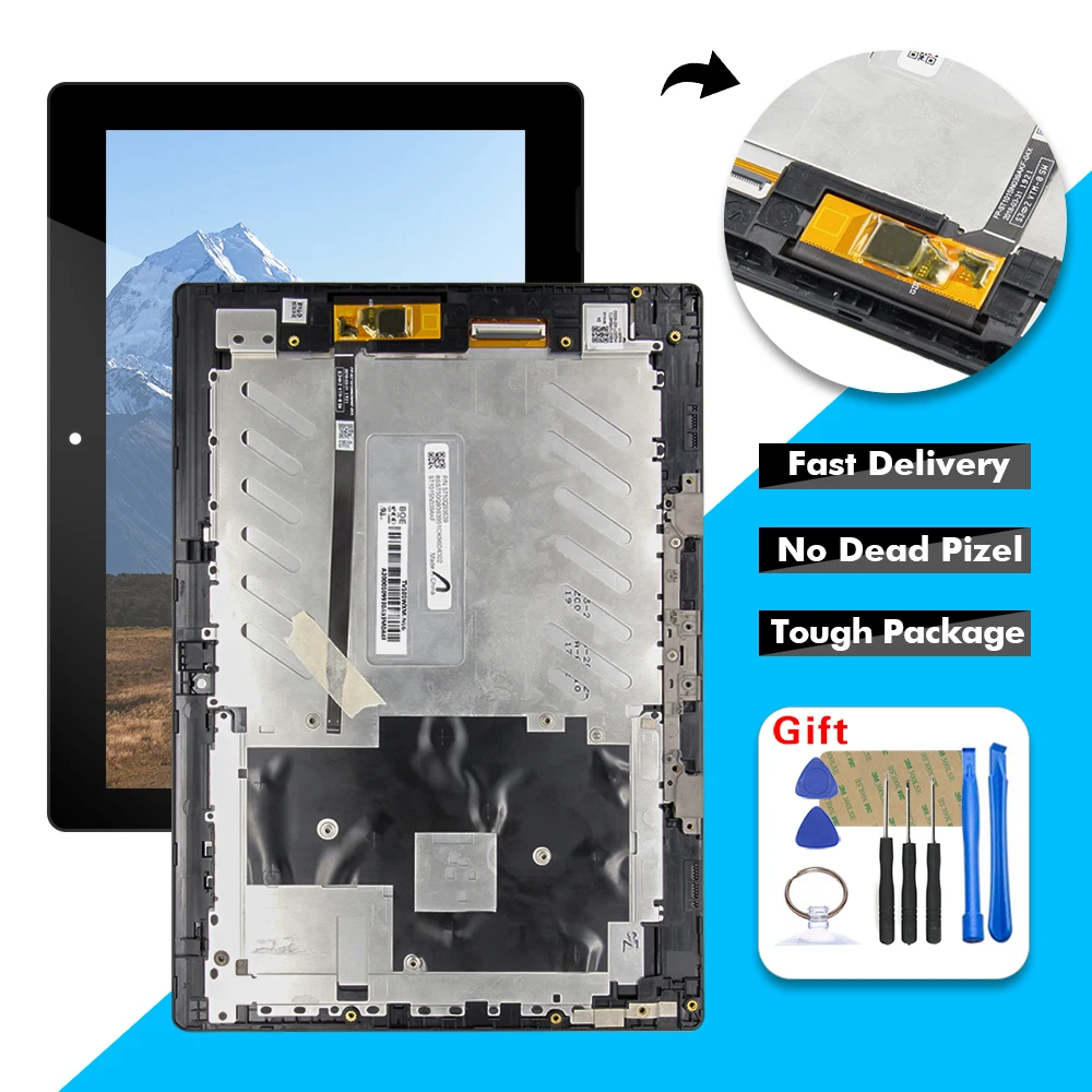10 1 &quotдля Lenovo IdeaPad D330 10IGM N4000 1280x800 ЖК дисплей сенсорный экран дигитайзер для