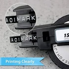 Мини-принтер для печати пластиковых этикеток, размер печати ручная маркировочная машина мм