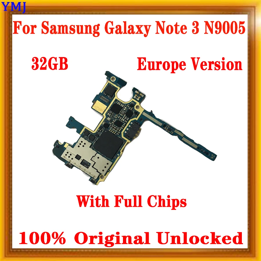 С системой Android для материнской платы Samsung Galaxy Note 3 N9005 32 ГБ Оригинальный