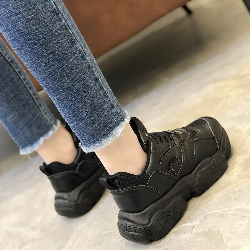 

Summer Shoes For Women Sneakers Walking Shoes Woman Lace-up Air Mesh Light Outdoor Vulcanized Sports Footwear 2021 NewAdult