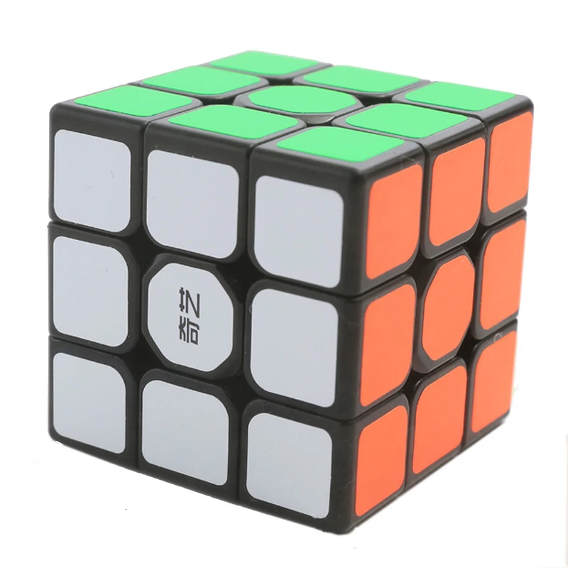 

Трехслойный магический неокуб Qiyi 3x3x3 профессиональный скоростной куб волшебные наклейки головоломки кубик игрушки для детей
