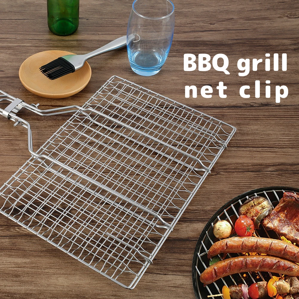 

Гриль для барбекю, гриль для гриля, семейный инструмент для мяса, рыбы, креветки