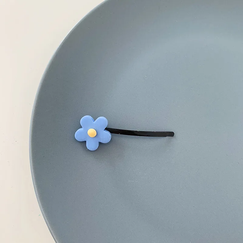 1 шт. новые корейские маленькие заколки для волос с цветами симпатичные милые