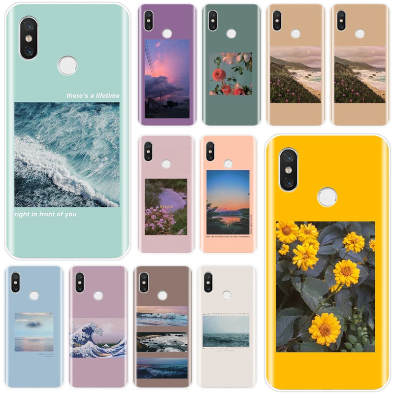 Чехол из ТПУ для телефона xiaomi 4 4S 5 PLUS 5C 6 6X 8 8SE 8lite 9 9SE MAX 2 3 | Мобильные телефоны и