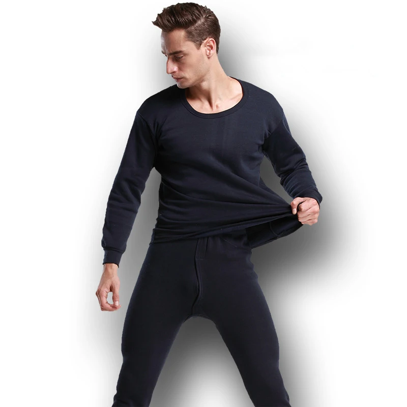 Men's Thermal Underwear Long Johns For Male Winter Thick Thermo Sets Clothes Men Keep Warm 4XL | Мужская одежда