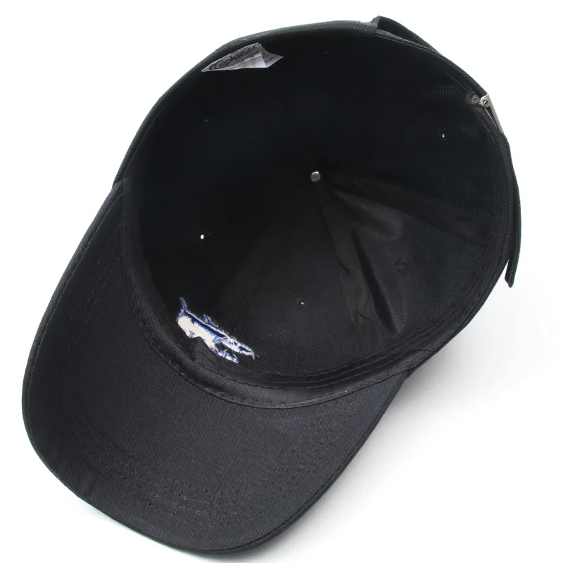 

2020 Cartoon Fish Embroidery Cotton Baseball Cap Adjustable Snapback Hats for Men and Women 233