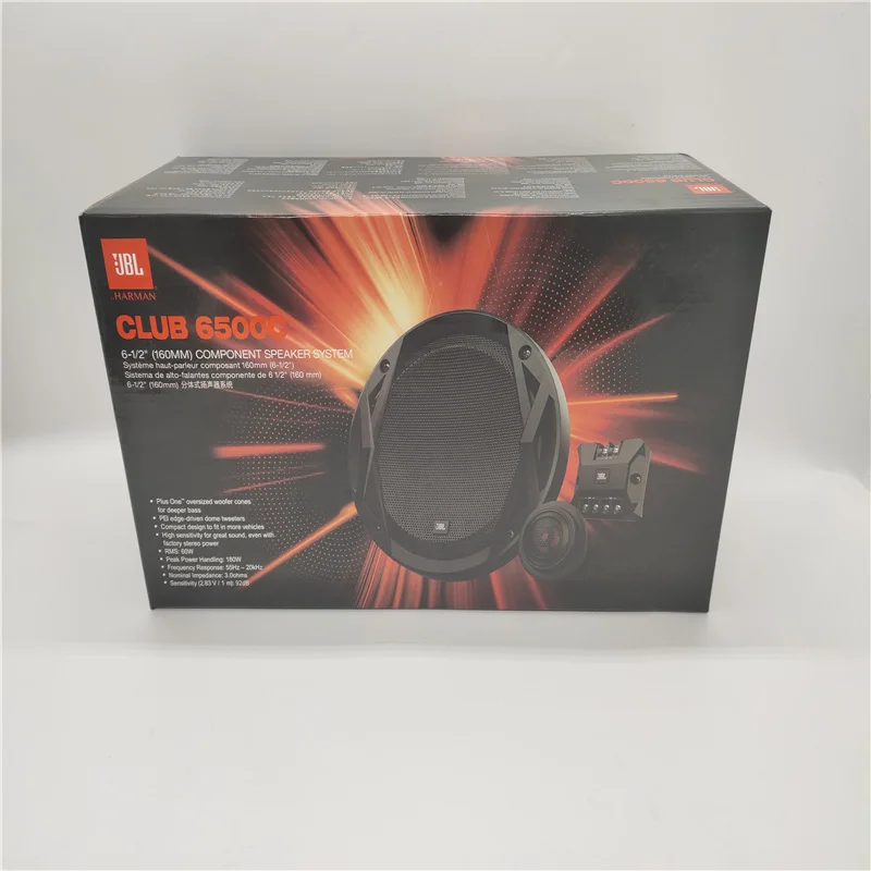Бесплатная доставка 4 комплекта в партии JBL 2-полосная 6 5 Дюймов 180 Вт Авто Аудио