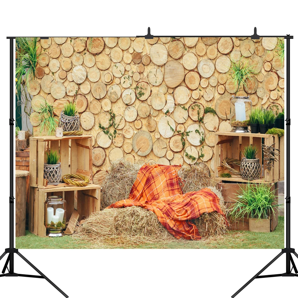 

Lyavshi круглый в виде пенька из поперечного сечения стог сена одеяло фон для фотосъемки с эффектом варенки для свадебных фотографий фоны для ф...