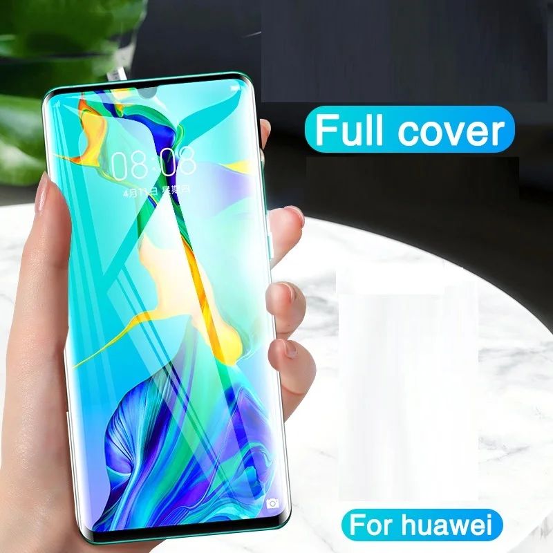 Hydrogel Film on P9 P8 P10 Lite 2017 Protective Glass for Huawei P20 Phone Screen Protector Front | Мобильные телефоны и