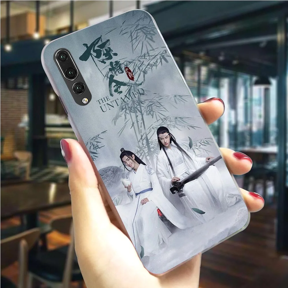 Жесткий чехол Wang Yibo Xiao Zhan для Huawei Y6 Prime 6A 7A 8 9 10 Lite View 20 Pro Y7 Y9 Nova 3 3i 4 5i|Бамперы| |