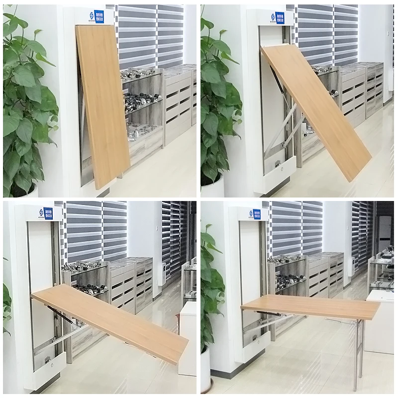 

Multifunctional Invisible Folding Table Wall Hardware Fittings Retractable Hidden Table Connector
