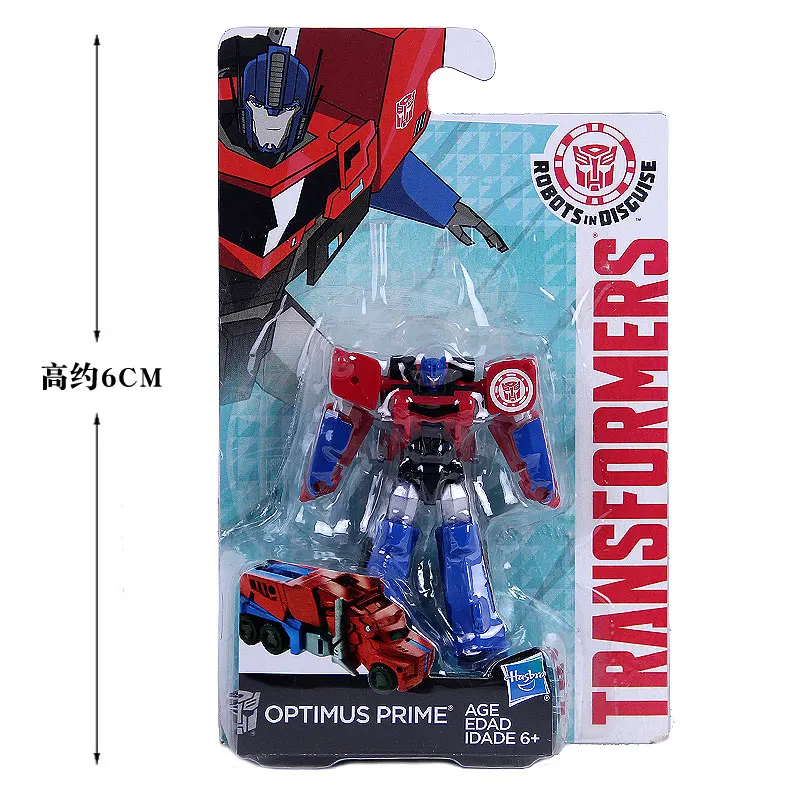 

Hasbro Transformers:Robots in Disguise Legend Class Steeljaw Optimus Prime Strongarm Bumblebee Model Action Figure Toys