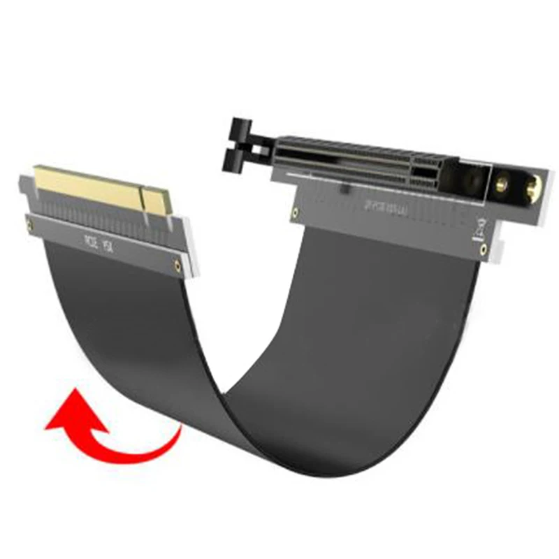 

Riser Cable PCI Express 16x Flexible Cable Card High Speed Extension Port
