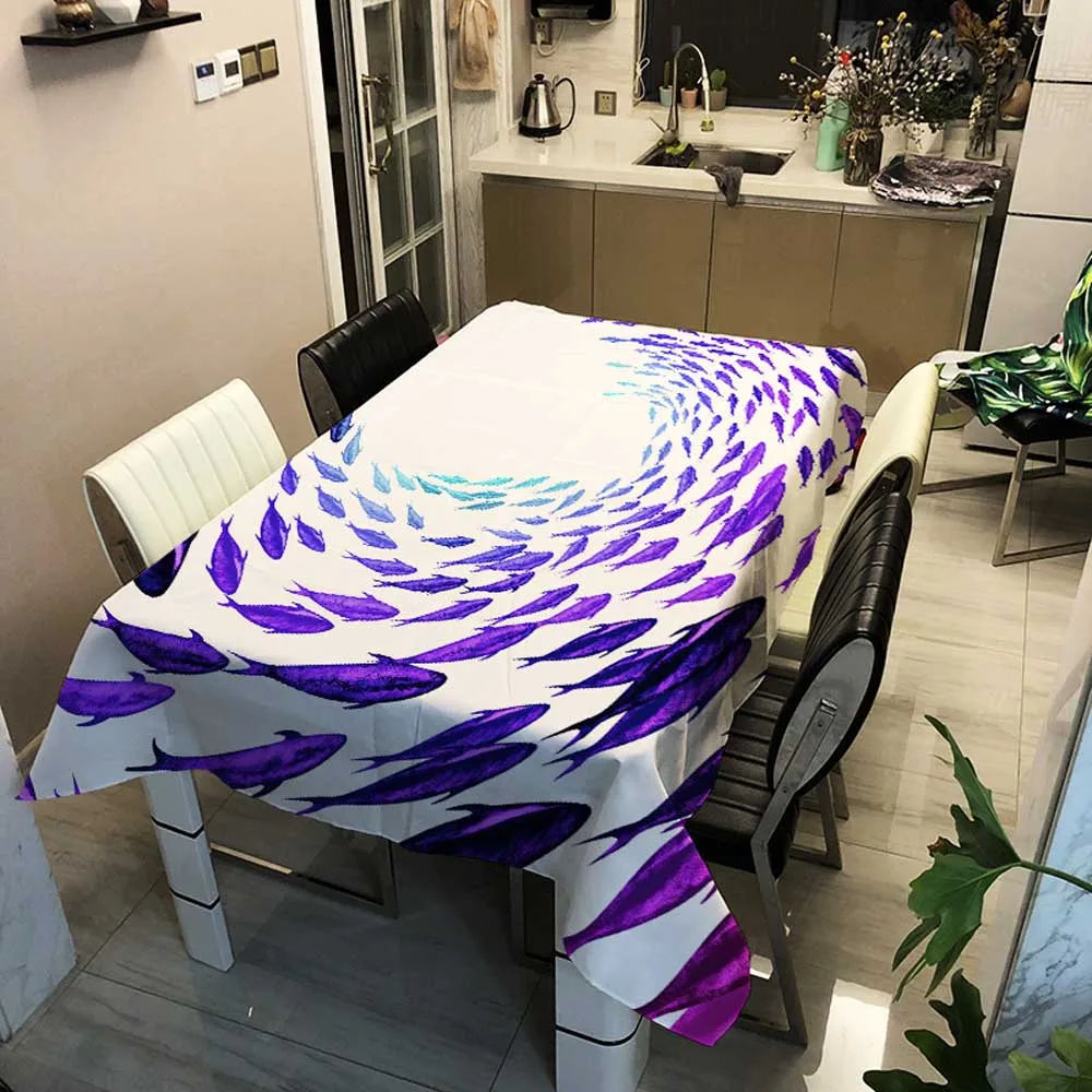 Рекламная скатерть салфетка кролик рог альпака рыба ресторан кухня чайный