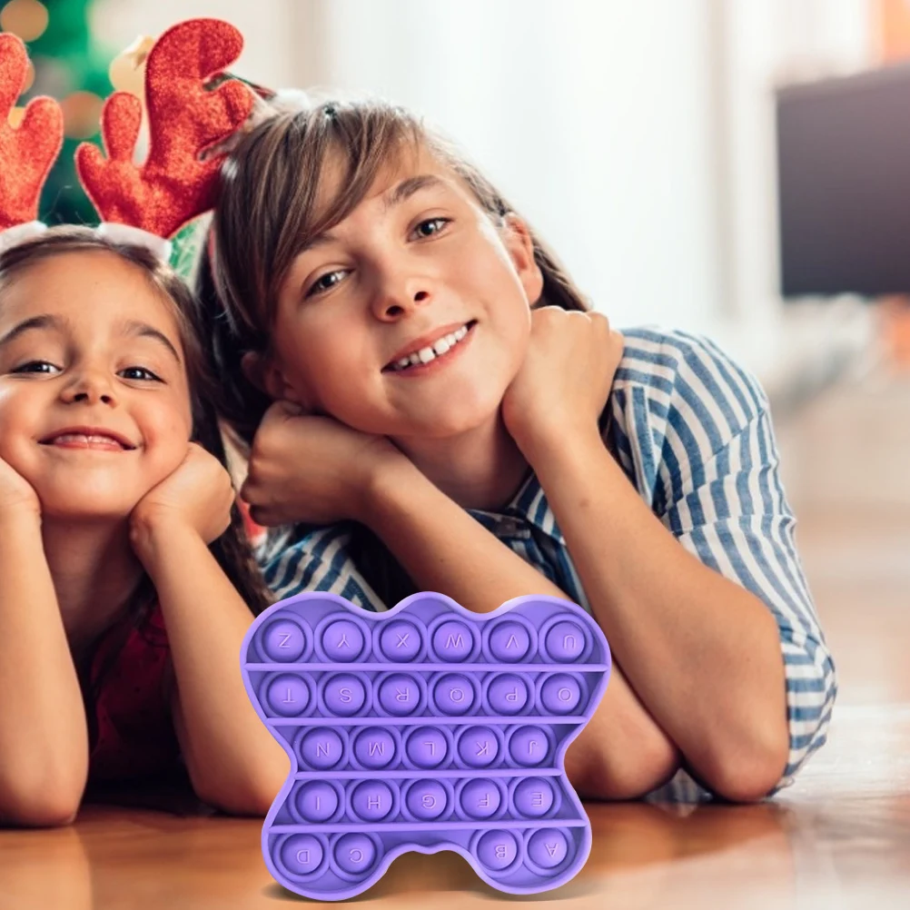 

Push Pop Bubble Sensory Toy Autism Needs Squishy Stress Reliever Toys Adult Kid Funny Anti-stress Pop It Fidget Reliver Stress