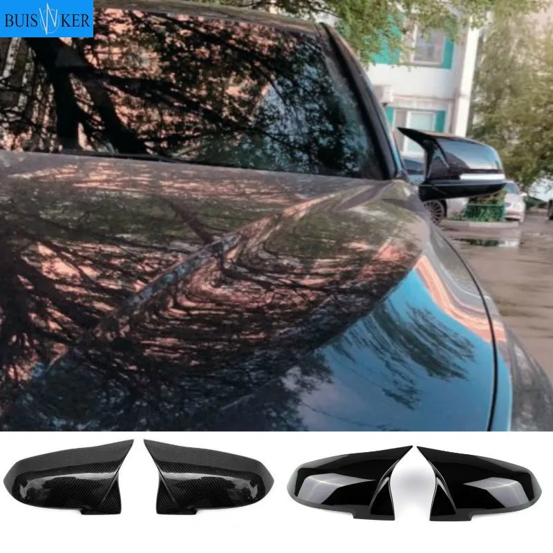 

For BMW 1 2 3 4 X M Series Rear View Side Mirror Cover F20 F21 F22 F23 F30 F32 F36 X1 E84 F87 M2 Carbon Style Car Accessories