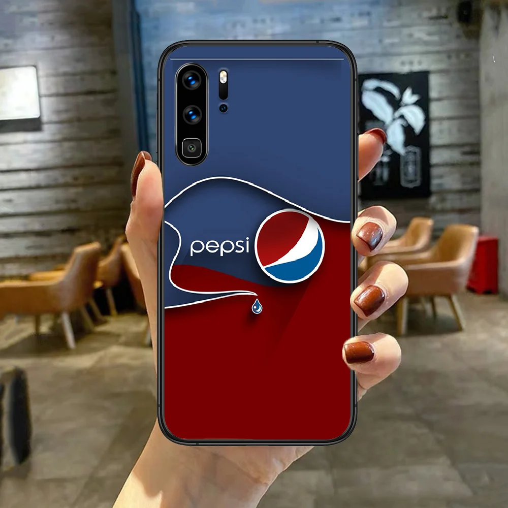 

Luxury Bestselling Pepsis-Cola Phone Case Cover For Huawei P Mate Smart 10 20 30 40 Lite Z 2019 Pro Black black Waterproof Tpu