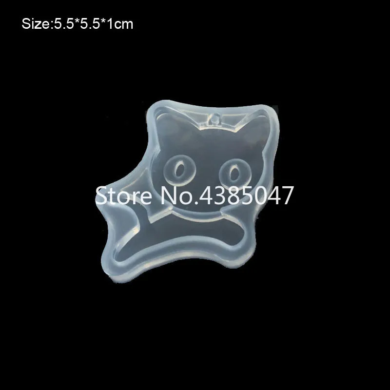 1 шт. кота совы Волк ожерелье с подвеской лиса из самодельный силиконовые