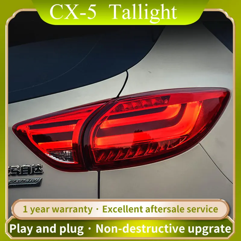 

Задний фонарь для стайлинга автомобиля, задний фонарь CX-5 s 2012-2017, задний светодиодный фонарь CX5, светодиодный сигнал DRL, тормоз, задний фонарь