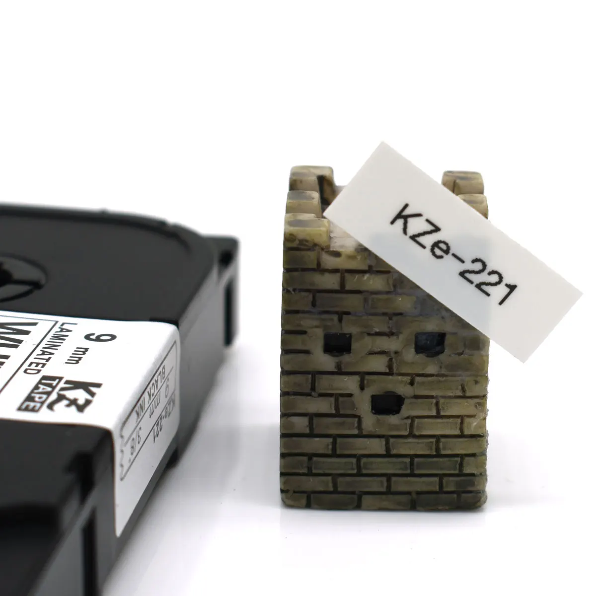 Kze 9 мм 221 черно-белая фотолента совместимая с Brother p-touch принтеры этикеток tze лента