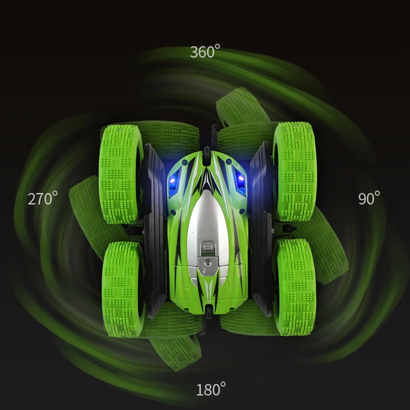 RC автомобиль 2 4G 4CH Гусеничный трюк Дрифт деформация багги Рок ролл 360 градусов
