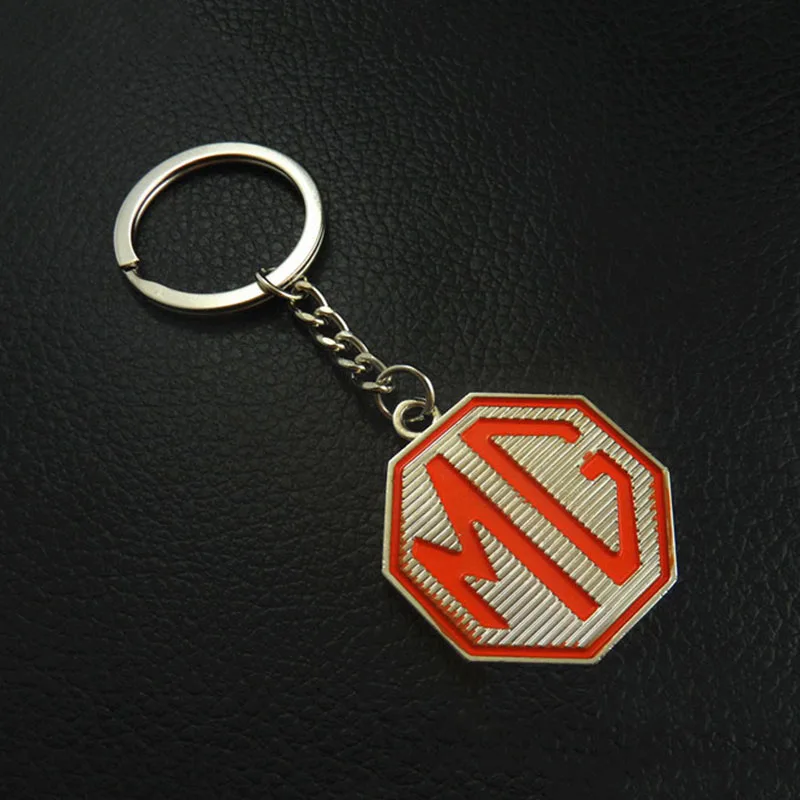 Брелок для ключей автомобиля металлический держатель с логотипом MG MG3 MG5 MG6 MG7 TF ZR