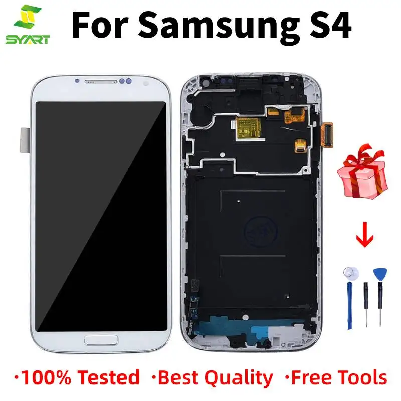 100% тест TFT качество ЖК дисплей для S4 LCD сенсорный экран дигитайзер сборка с рамкой