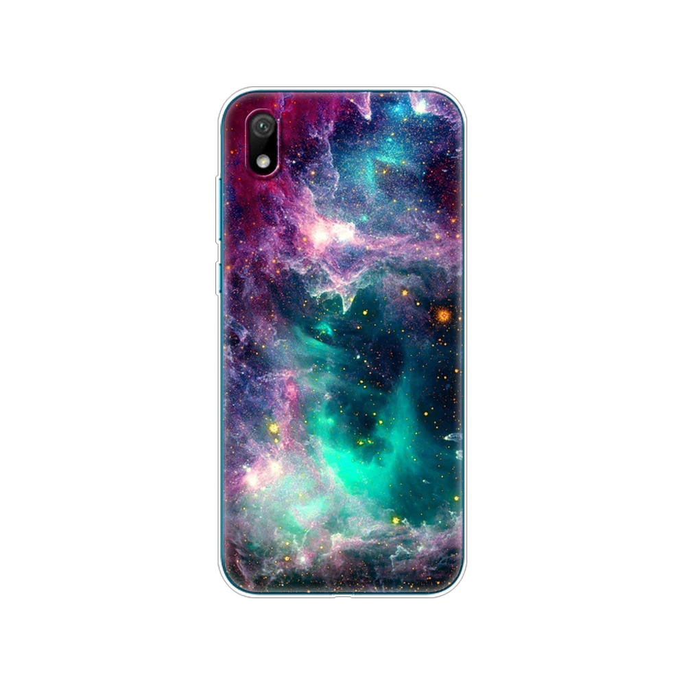 For Huawei y5 2019 Case bumper Silicon TPU back Soft Phone Cover For HuaweiY5 Y 5 2019 coque bumper 5.71 inch Panda tiger cat