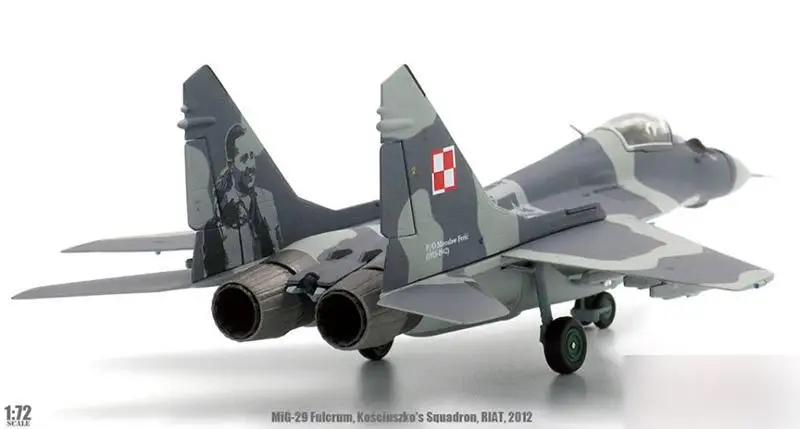 JC Крылья Mikoyan MiG 29 Fulcrum польские ВВС 1/72 литая модель самолета| |