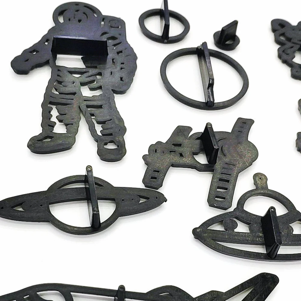 11 шт. астронавт тема для нарезки печенья в виде силиконовая форма торта из сахара