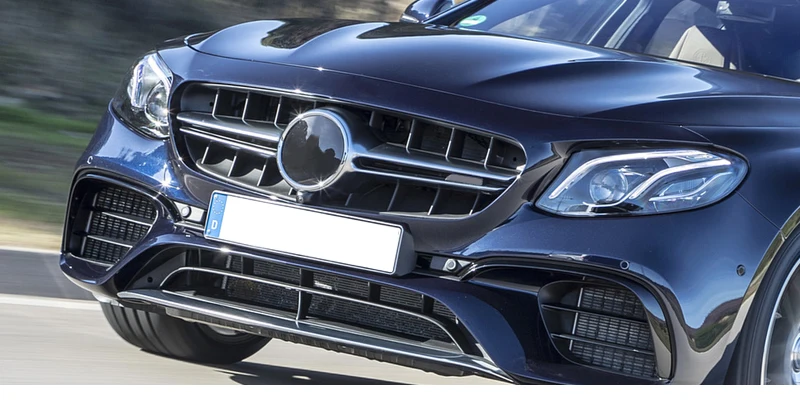 Бриллиантовая стильная решетка для Mercedes-Benz W213 W238 C238 для E класса седан купе спортивная модель+ передний бампер гоночный гриль